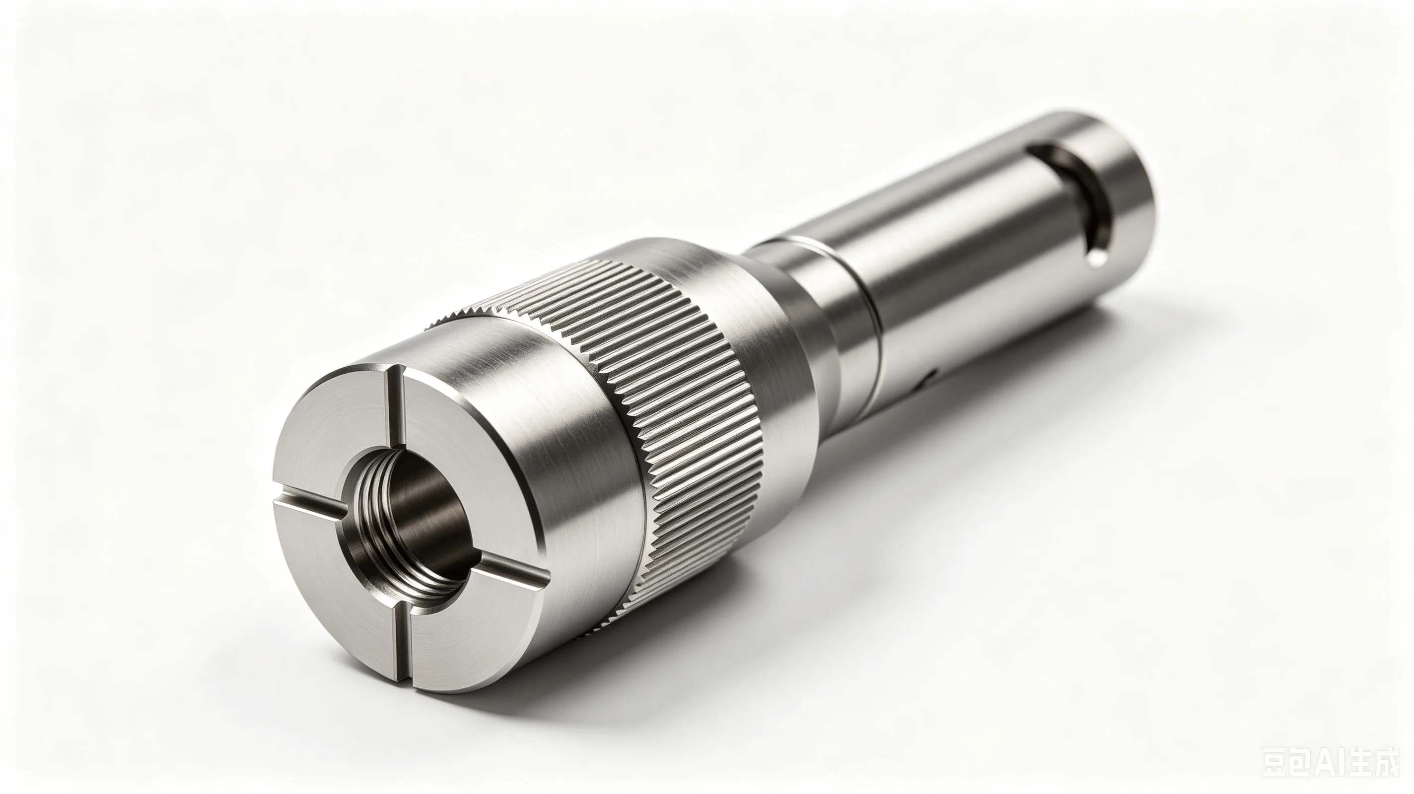 Titanium Ion Implantation Electrode — Grade 5 Ti-6Al-4V Product Rendering
