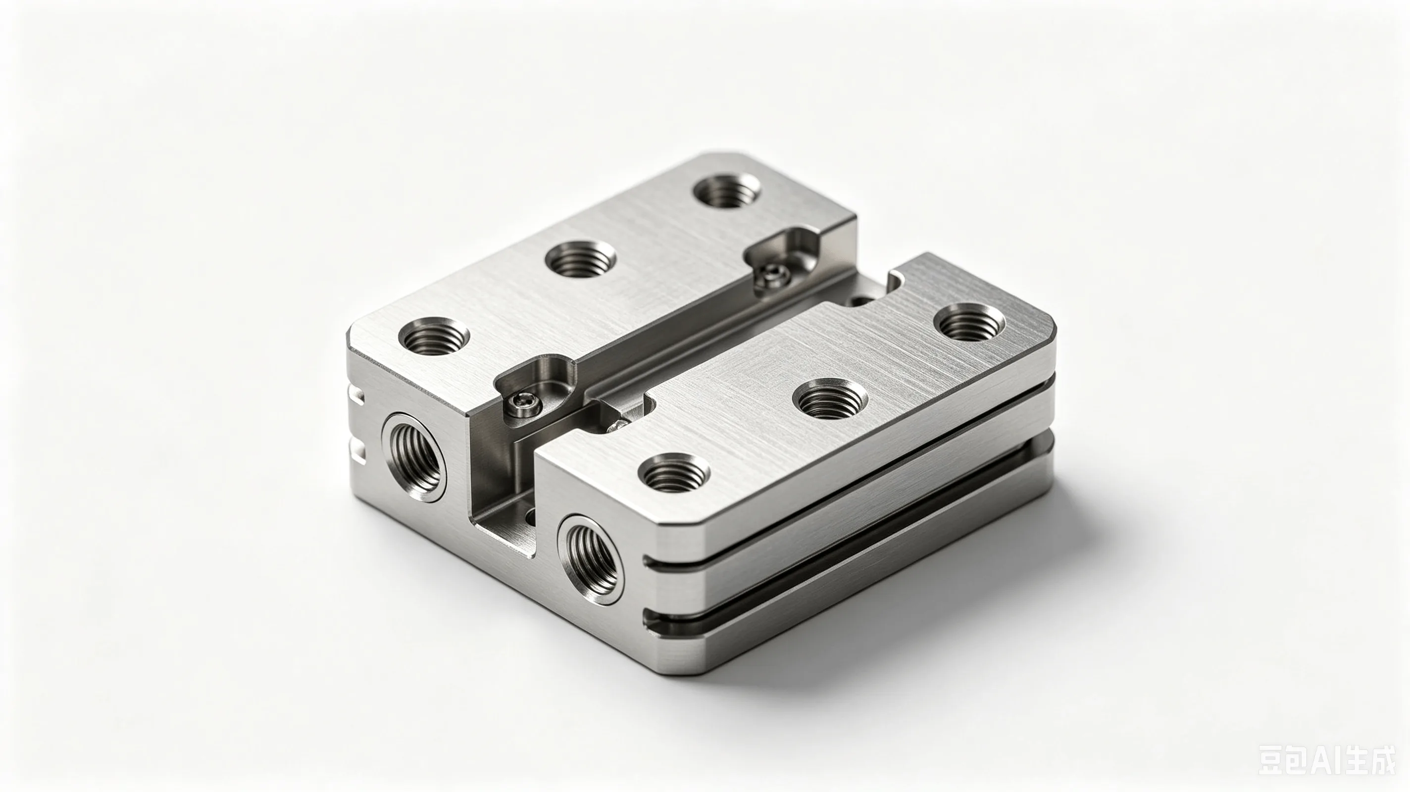 Titanium Lithography Stage Flexure — Grade 5 Ti-6Al-4V Product Rendering